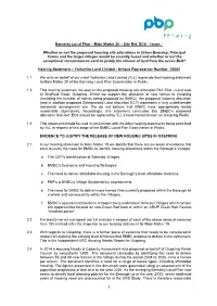 Barnsley Local Plan – Main Matter 20 – Site Ref. EC6 – Issue: