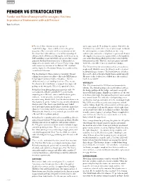 Fender VG Stratocaster Issue 57
