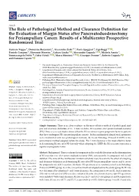The Role of Pathological Method and Clearance Definition for The
