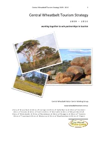 Central Wheatbelt Tourism Strategy 2009 - 2014 1