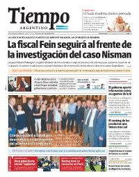 La Fiscal Fein Seguirá Al Frente De La Investigación Del Caso Nisman