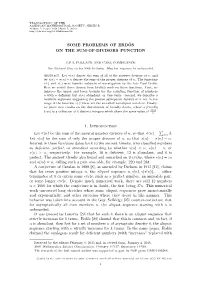 Some Problems of Erdős on the Sum-Of-Divisors Function