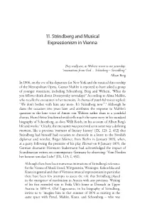 11. Strindberg and Musical Expressionism in Vienna