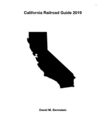 California Railroad Guide 2019