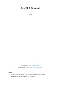 Download Easyeda PDF Tutorial