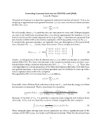 Generating Gaussian Basis Sets for CRYSTAL and Qwalk Lucas K