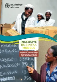 Inclusive Business Models