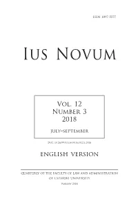Ius Novum 3-18.Indd