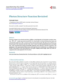 Photon Structure Function Revisited