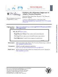 TLR10 Is a B Cell Intrinsic Suppressor of Adaptive Immune Responses Nicholas J