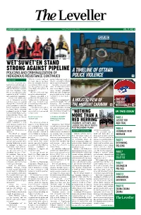 Wet'suwet'en Stand Strong Against Pipeline