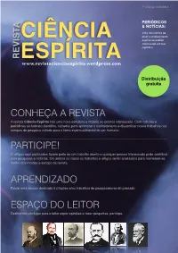 Ciencia Espirita Out-2014
