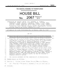 HOUSE BILL Session of No