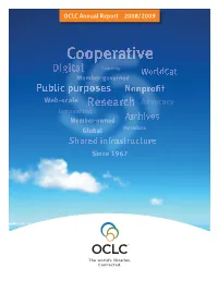 OCLC Annual Report 2008/2009