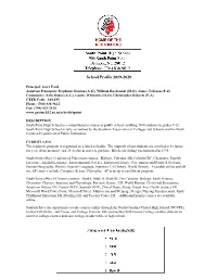 School Profile 2019-2020