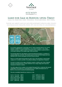 Burton-Upon-Trent Site Particulars V2.1.Indd