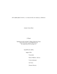 Dtv Implementation: a Case Study of Angola, Indiana