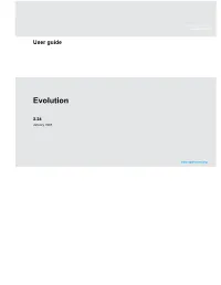 Evolution 2.22 User Guide Novdocx (En) 11 July 2008 Rticular Purpose