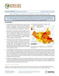 Famine (IPC Phase 5) Risk Persists and Substantial Scale-Up of Assistance Needed