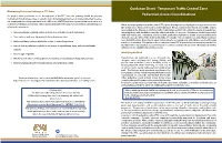 Temporary Traffic Control Zone Pedestrian Access Considerations