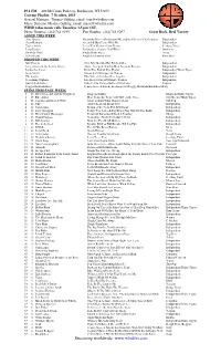7 October Playlist