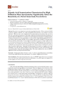 Aspartic Acid Isomerization Characterized by High Definition
