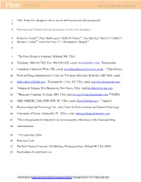Endocrine Disruption: Where Are We with Hazard and Risk Assessment? 2