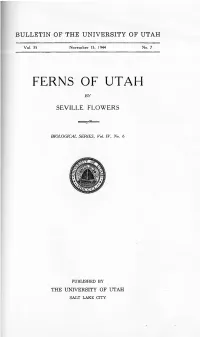 Ferns of Utah