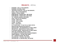 Projects - Retail