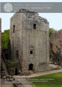 Royal Archaeological Institute Newsletter 6 5