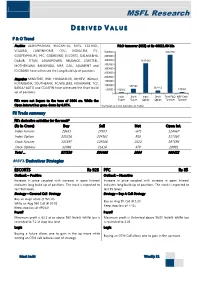 Derived Value