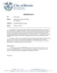 Development Review Policies.Pdf