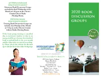 2020 Book Discussion Groups