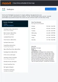 3 Bus Time Schedule & Line Route