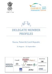 Delegate Member Profiles