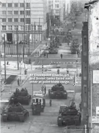 At Checkpoint Charlie, US and Soviet Tanks Faced Each Other at Point-Blank Range