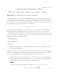 Axiomatic Newtonian Mechanics