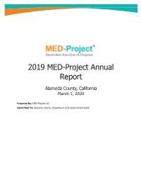 2019 MED-Project Annual Report