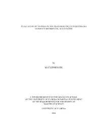 Evaluation of Tourism in the Okavango Delta in Botswana Using Environmental Accounting