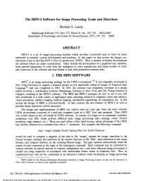 HIPS-2 Software for Image Processing: Goals and Directions