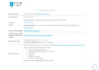 1 Fact Sheet for Student Exchange Name of University Universidade