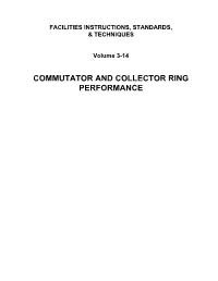 COMMUTATOR and COLLECTOR RING PERFORMANCE Commutator and Collector Ring Performance