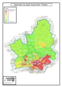 Deprivation by Super Output Area - Preston