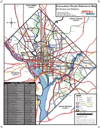 Evacuation Route Reference Map