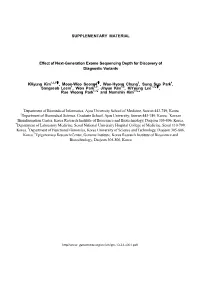 SUPPLEMENTARY MATERIAL Effect of Next