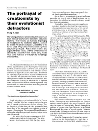 The Portrayal of Creationists by Their Evolutionist Detractors — Bell Countering the Critics
