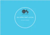 1 Handling OS Open Map – Local Data