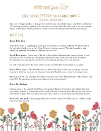 Writing Lily Huckleberry in Scandinavia