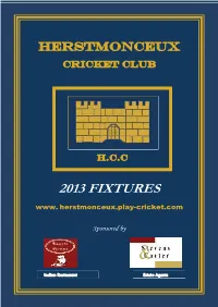 Fixture List:Layout 1 19/04/2013 12:30 Page 1