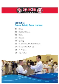 SECTION 5: Games: Activity Based Learning